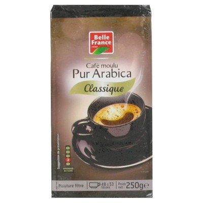 Belle France Ground Coffee Pure Arabica 250g