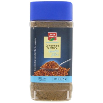 CAFE SOLUBLE QUALITE FILTRE LY DECAF BF BOCAL 100G