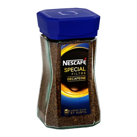 NESCAFÉ SPECIAL FILTRE Décaféiné, Café Soluble, Flacon de 200g