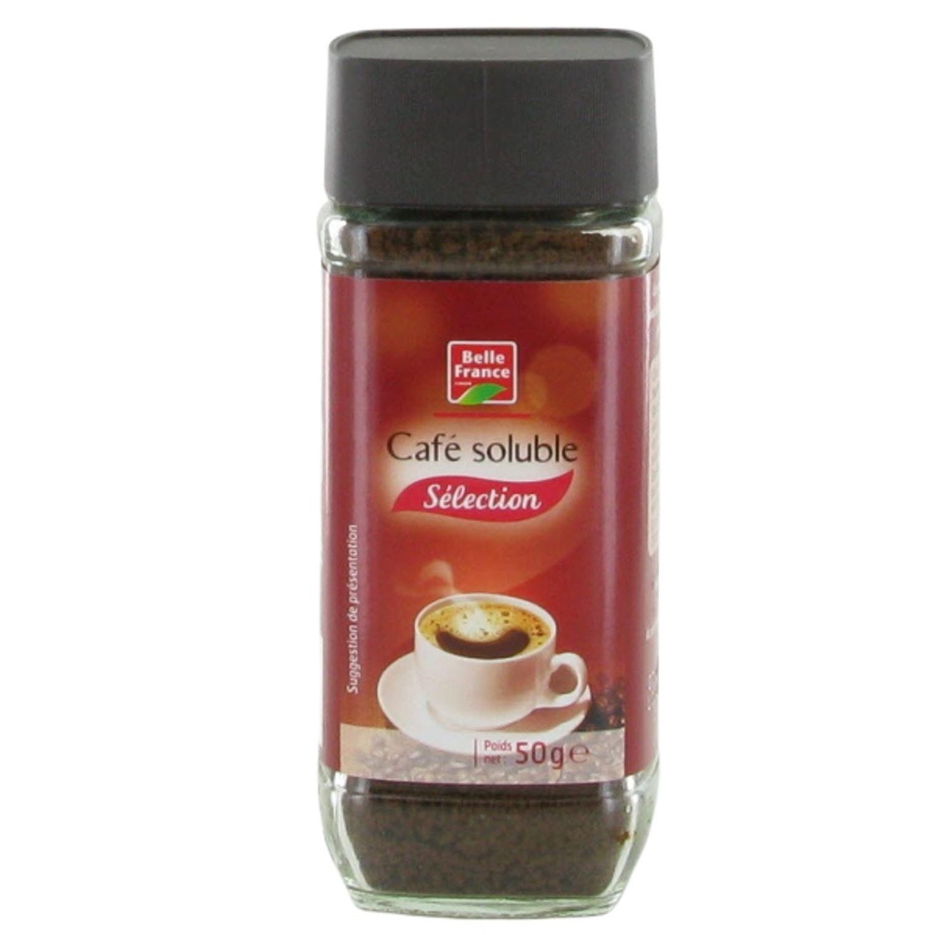 Selection Instant Coffee Belle France Glass Jar 50g