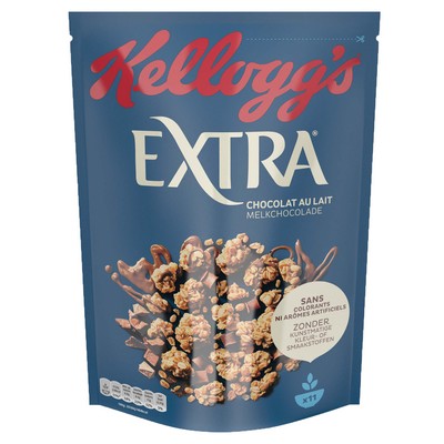 Kellogg's Extra Granola Milk Chocolate Cereal - 500g