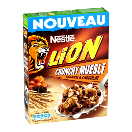 NESTLE LION Triple Crunchy 550g