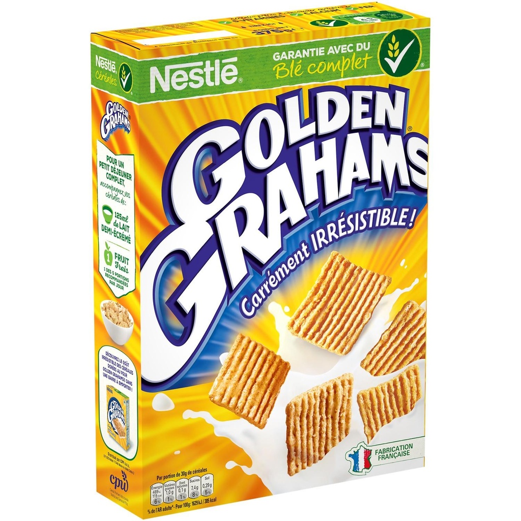 NESTLE GOLDEN GRAHAMS Cereal 375g