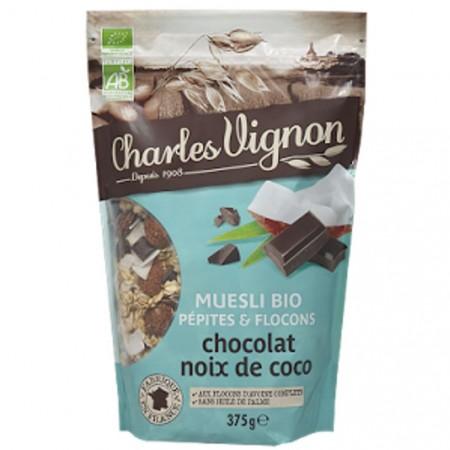 Muesli Pépites & Flocons Chocolat Noix de coco Bio