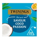 Thé Vert Coco Passion Twinings 20 Sachets