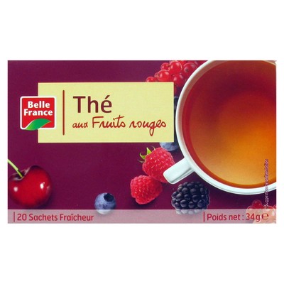Red Fruit Tea x20 Sachets Belle France Box