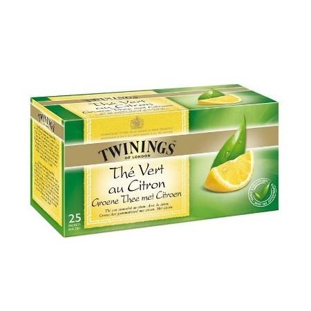 Thé Vert Citron Twinings 25 Sachets