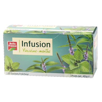 Verbena 25 Tea Bags Belle France