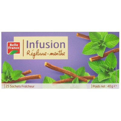 INF.MINT.LICORICE.25 BAGS. BF
