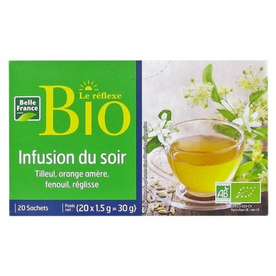 INFUSION DU SOIR BIO X 20 SACHETS BF ETUI