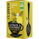 CLIP Organic Lemon Ginger Herbal Tea Bags 50g