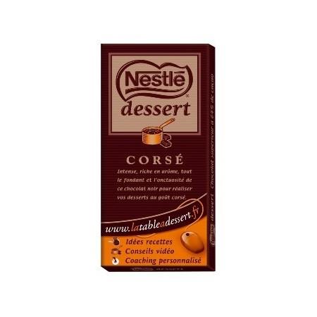 NESTLE DESSERT Chocolat Noir Corsé 200g