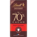 Lindt Intense Dark 70% Dessert Chocolate Bar 200g