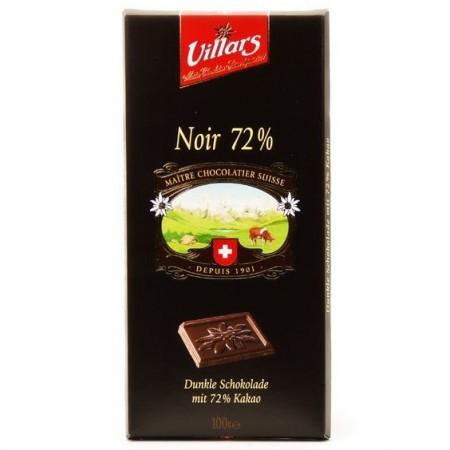 Chocolat Villars Noir aux Pépites de Café 100g