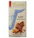 Chocolat Villars Lait Noisettes et Biscuit 180g