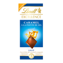 Lindt EXCELLENCE Milk Chocolate Bar Caramel & Sea Salt 100g