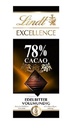 Lindt Tablette de chocolat EXCELLENCE Noir 78% 100g