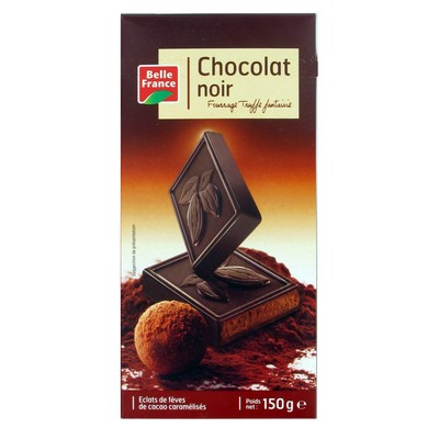 Belle France Dark Chocolate Truffle Filling Bar 150g