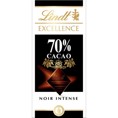 Lindt Excellence Dark Chocolate Bar 70% 100g