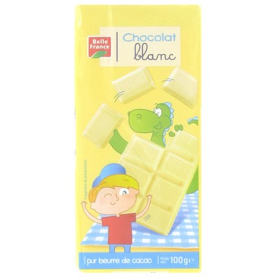 CHOCOLAT BLANC BF TABLETTE 2 X 100 G