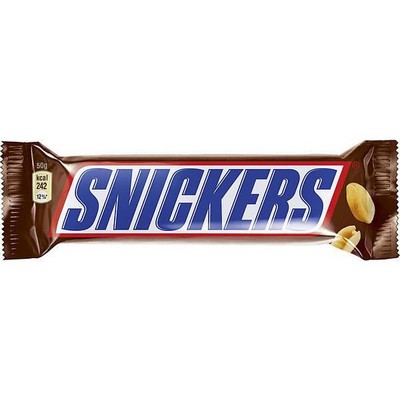 SNICKERS® 50g bar, box of 40