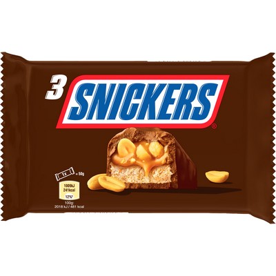 TRIO SNICKERS 150G.