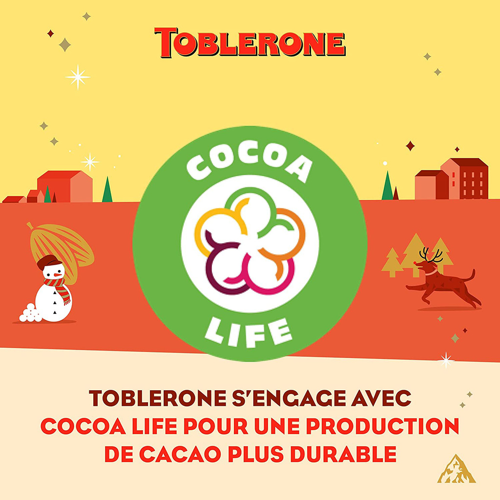 TOBLERONE MILK CHOCOLATE BAR 360G