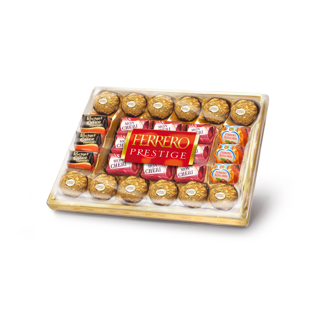 FERRERO PRESTIGE ASSORTIMENT DE CHOCOLATS BOITE DE 28 PIECES