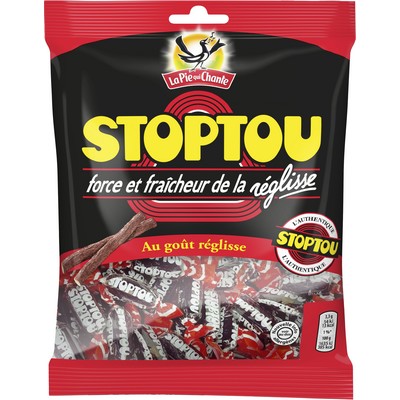 La Pie Qui Chante Stoptou Liquorice 165g
