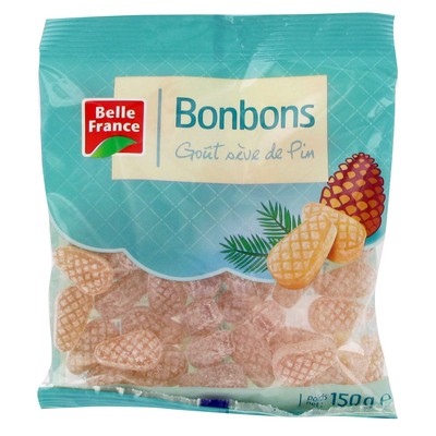 Belle France Pine Resin Flavored Sweets 150g Bag