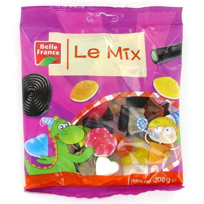 Assorted Mix with Licorice Belle France Pouch 200g