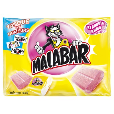 Malabar Tutti Frutti Candy 214g