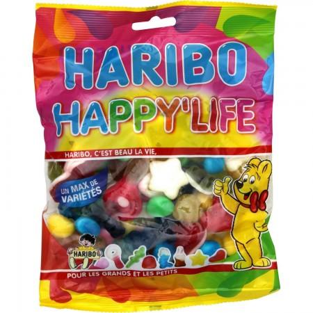 Bonbons assortiments HARIBO Happy life 275g