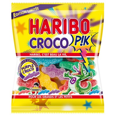 Bonbons acidulés HARIBO Croco PIK 275g