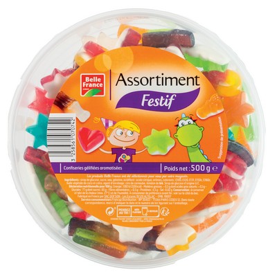 Tubo 500 Festive Assorted Belle France