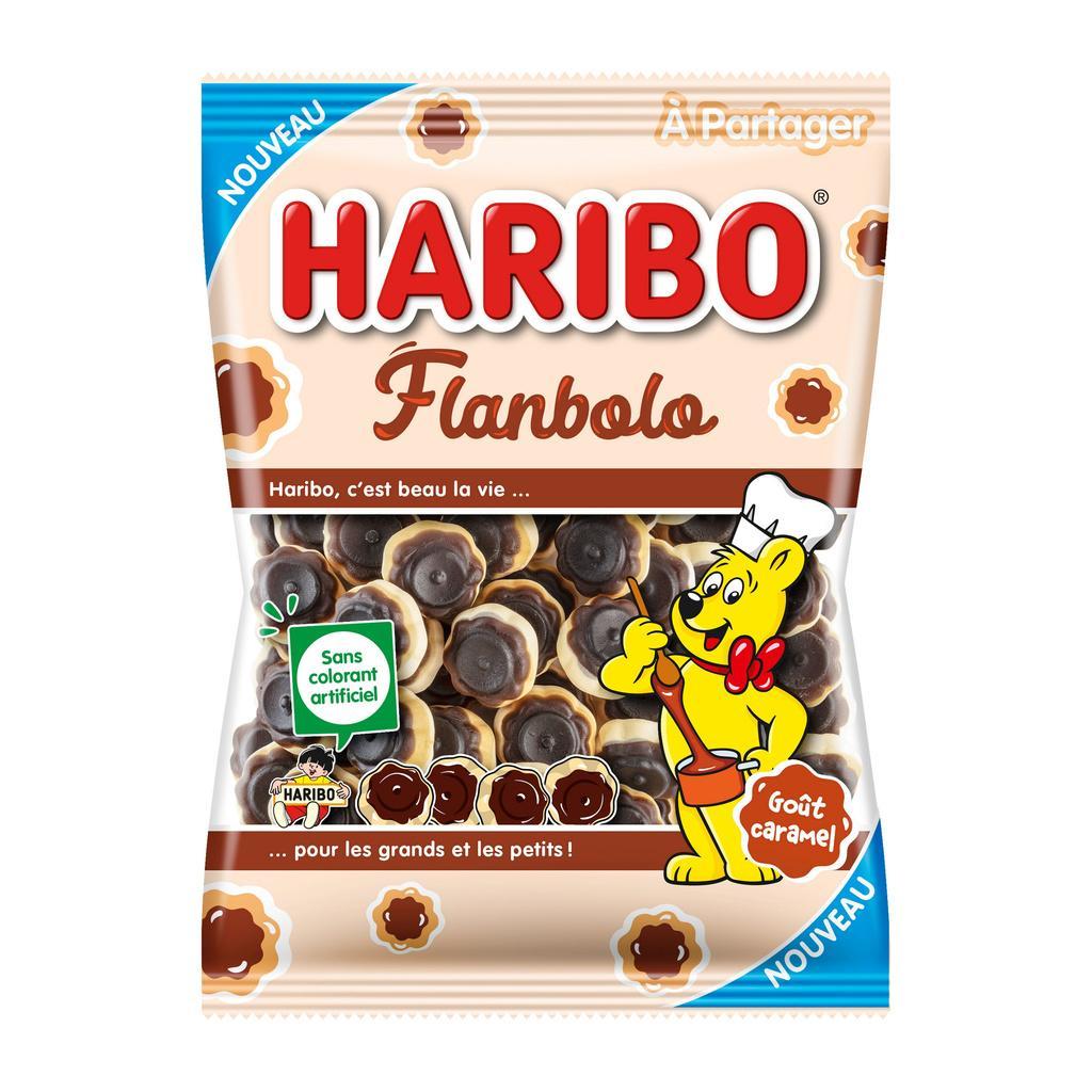 Bonbons caramel HARIBO Flanbolo 200g