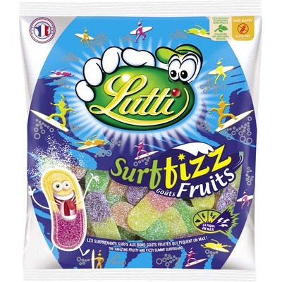Surfizz Fruity Candy Bag 200g Lutti