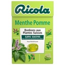 RICOLA PCP sans sucres boîte de 50g Menthe Pomme