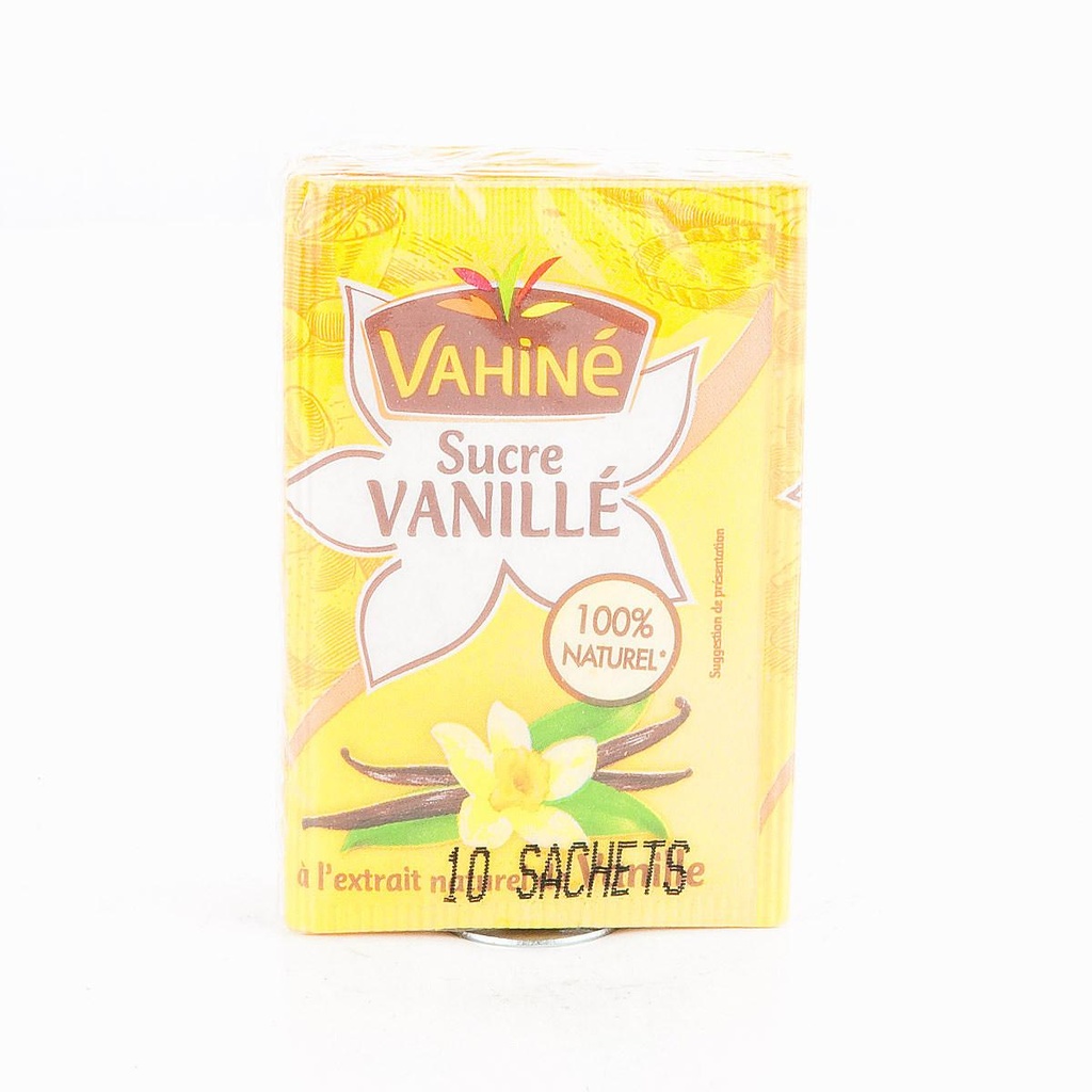 Vahiné Sucre Vanillé 10 Sachets X 7.5gr