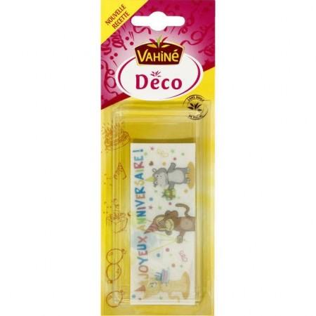 Vahiné Birthday Plaque Decoration