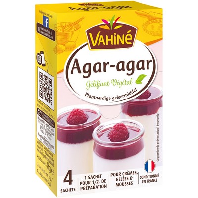 Vahiné Gélifiant alimentaire Agar-agar 8g