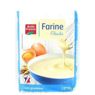 Smooth Flour Without Lumps Belle France 1kg Sachet