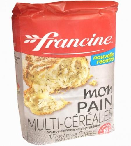 FRANCINE PAIN MULTI CEREALES 1kg500g