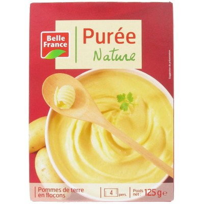 Belle France Plain Mashed Potatoes 125g