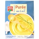 Milk Mashed Potato Flakes x3 Sachets Belle France Box 375g