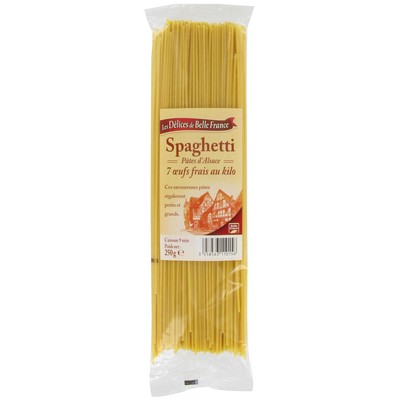 Alsace Egg Spaghetti DBF 250g Bag