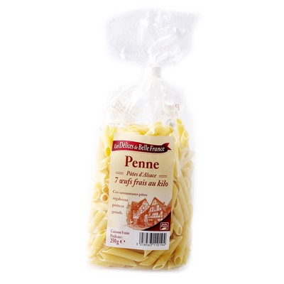 Alsace Egg Penne DBF Pouch 250g