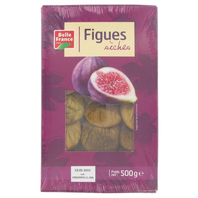 Belle France Dried Figs 500g Box