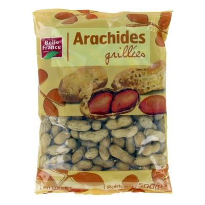 Belle France Roasted Peanuts in Shell 500g Bag