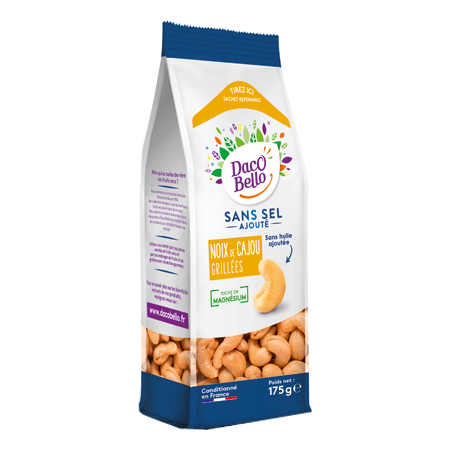 Noix de cajou grillées 175g